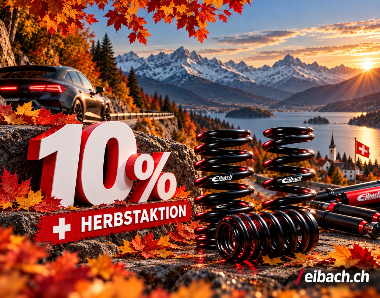 Herbstaktion: 10 % auf ausgewählte Federn und Fahrwerke